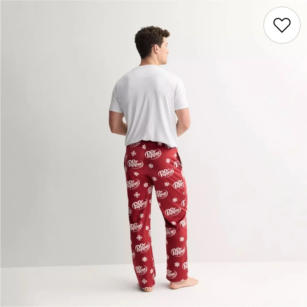 Dr Pepper Men's Pajama Pants - Picture 2 of 4